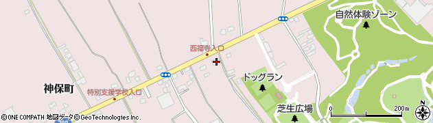 千葉県船橋市神保町23周辺の地図