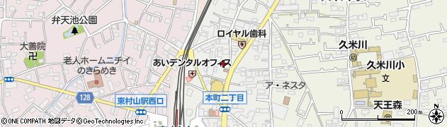 東京俳優生活協同組合　舞台美術部周辺の地図