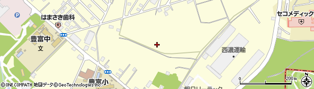 千葉県船橋市豊富町周辺の地図