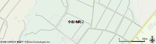 千葉県銚子市小船木町周辺の地図