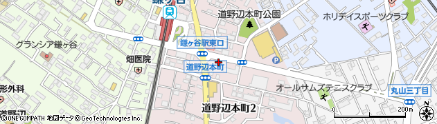 千葉県鎌ケ谷市道野辺本町周辺の地図