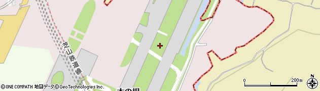 千葉県成田市木の根周辺の地図