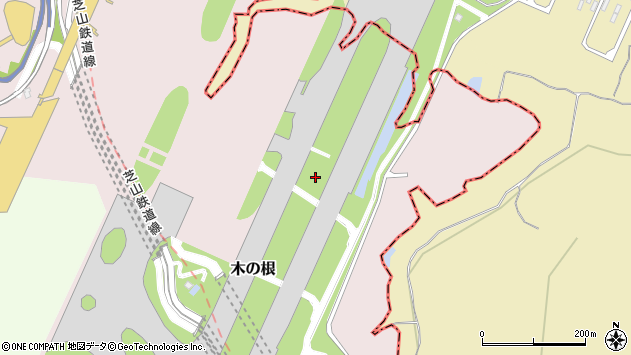 〒282-0005 千葉県成田市木の根（成田国際空港内）の地図