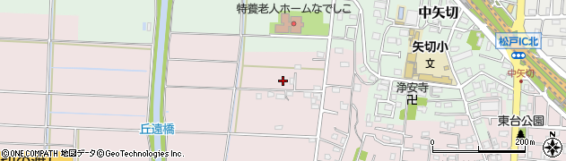 千葉県松戸市下矢切468周辺の地図