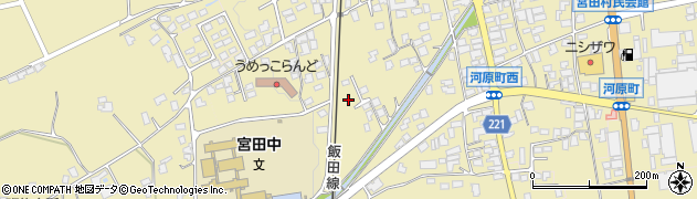 長野県上伊那郡宮田村3511-10周辺の地図