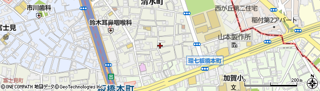 東京都板橋区清水町11-4周辺の地図