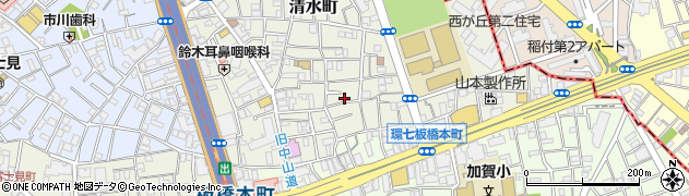 東京都板橋区清水町11-2周辺の地図