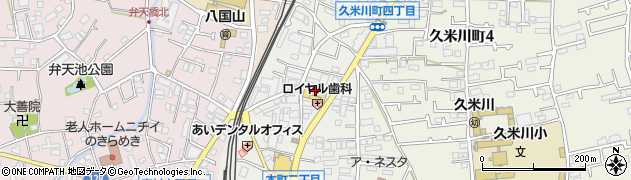 快活CLUB 東村山店周辺の地図