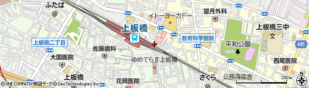 ニッポンレンタカー上板橋駅前営業所周辺の地図