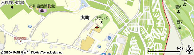 大慶園　バッティング・スタジアム周辺の地図