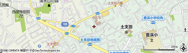 東京都練馬区土支田2丁目40-5周辺の地図