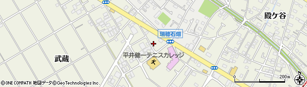 東京都西多摩郡瑞穂町武蔵374周辺の地図
