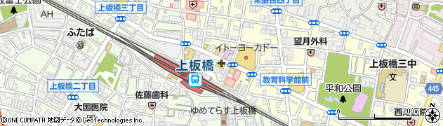 松のや 上板橋店周辺の地図