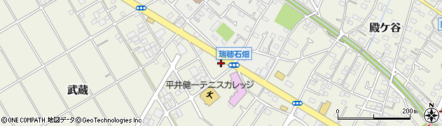 東京都西多摩郡瑞穂町武蔵380周辺の地図