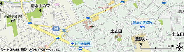 東京都練馬区土支田2丁目40-2周辺の地図