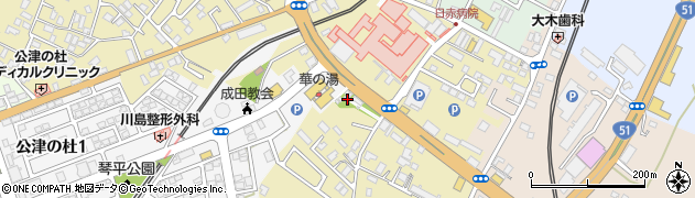 千葉県成田市飯田町89周辺の地図