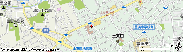 東京都練馬区土支田2丁目40-21周辺の地図