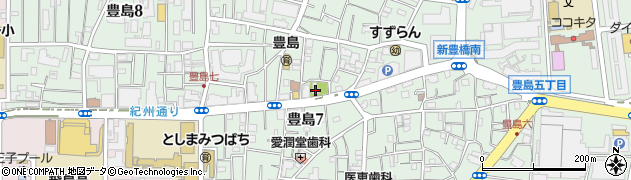 紀州神社周辺の地図