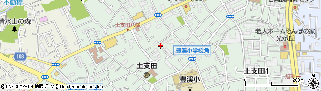 東京都練馬区土支田2丁目28周辺の地図