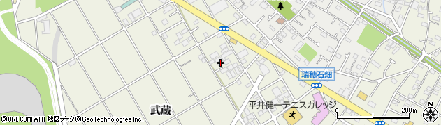 東京都西多摩郡瑞穂町武蔵214周辺の地図