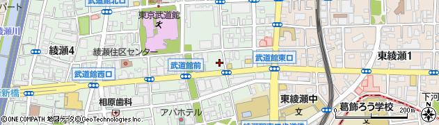 綾瀬歯科医院周辺の地図