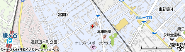 鎌ケ谷市消防本部周辺の地図