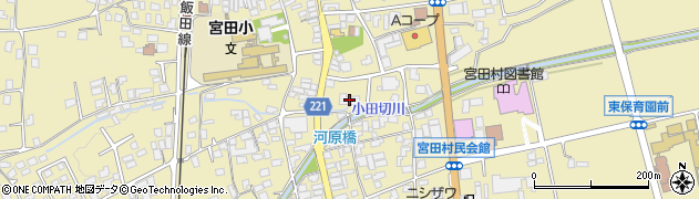 アルプス中央信用金庫宮田支店周辺の地図