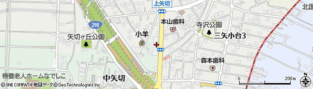 千葉県松戸市中矢切628周辺の地図