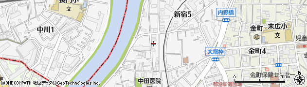 東京都葛飾区新宿5丁目10 8の地図 住所一覧検索 地図マピオン