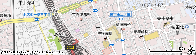 ドトールコーヒーショップ 東十条店周辺の地図