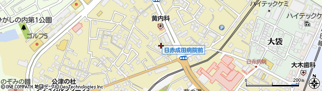 千葉県成田市飯田町136周辺の地図