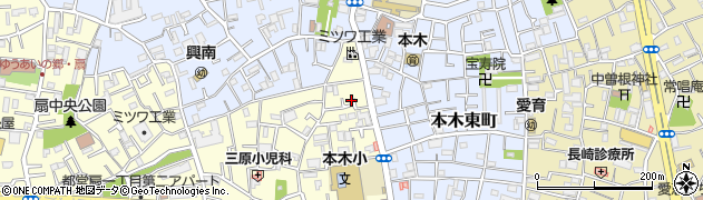 桐山商店周辺の地図