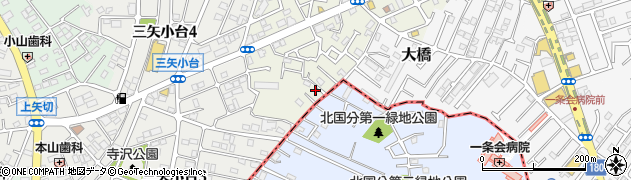 千葉県松戸市二十世紀が丘萩町441周辺の地図