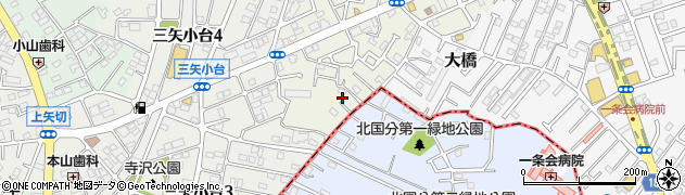 千葉県松戸市二十世紀が丘萩町457周辺の地図
