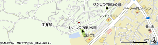 江弁須街区公園周辺の地図