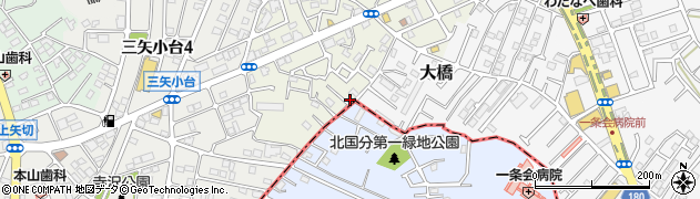 千葉県松戸市二十世紀が丘萩町365周辺の地図