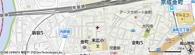 金町・出浦運輸周辺の地図