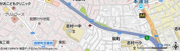 有限会社新井電気商会周辺の地図