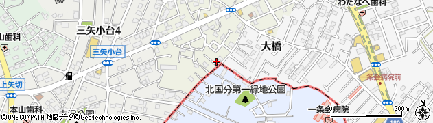 千葉県松戸市二十世紀が丘萩町368周辺の地図