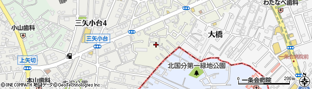 千葉県松戸市二十世紀が丘萩町432周辺の地図