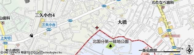 千葉県松戸市二十世紀が丘萩町372周辺の地図
