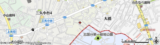 千葉県松戸市二十世紀が丘萩町407周辺の地図
