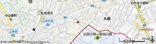 千葉県松戸市二十世紀が丘萩町421周辺の地図