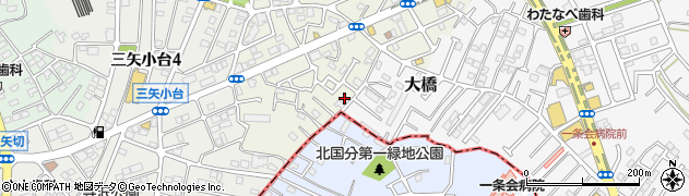 千葉県松戸市二十世紀が丘萩町361周辺の地図