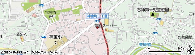神宝町歯科周辺の地図