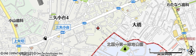 千葉県松戸市二十世紀が丘萩町423周辺の地図