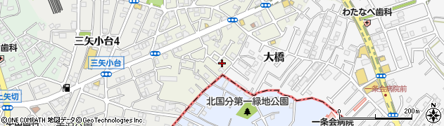 千葉県松戸市二十世紀が丘萩町353周辺の地図