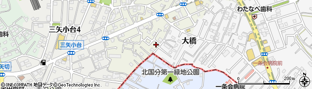 千葉県松戸市二十世紀が丘萩町358周辺の地図