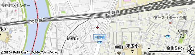 篠田商店周辺の地図
