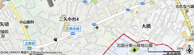 千葉県松戸市二十世紀が丘萩町208周辺の地図